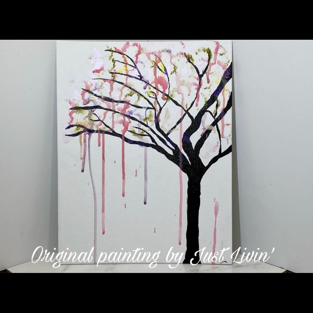 🎀 Spring Color Bleed Painting - Picture 2 of 12